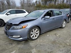 Salvage cars for sale at Waldorf, MD auction: 2014 Acura RLX