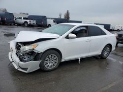 Salvage cars for sale at Hayward, CA auction: 2012 Toyota Camry Base