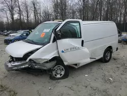 Salvage trucks for sale at Waldorf, MD auction: 2014 Chevrolet Express G3500