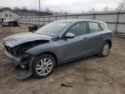 Salvage cars for sale at York Haven, PA auction: 2013 Mazda 3 I