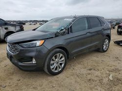 Salvage cars for sale at San Antonio, TX auction: 2020 Ford Edge Titanium