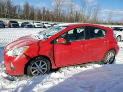 Salvage cars for sale at Leroy, NY auction: 2014 Toyota Prius C