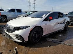 Salvage cars for sale at Elgin, IL auction: 2023 Mercedes-Benz EQS Sedan 53 4MATIC+