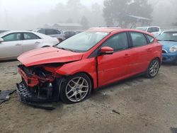 Salvage cars for sale at Savannah, GA auction: 2015 Ford Focus SE