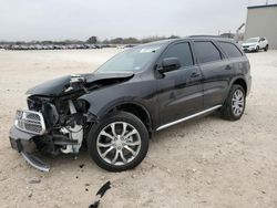 Salvage cars for sale at San Antonio, TX auction: 2018 Dodge Durango SXT