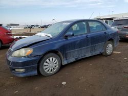 Salvage cars for sale at Brighton, CO auction: 2007 Toyota Corolla CE