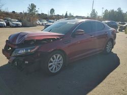 Salvage cars for sale at Gaston, SC auction: 2015 KIA Optima EX