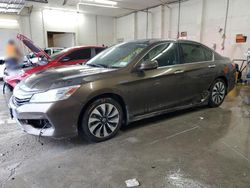 Salvage cars for sale at Madisonville, TN auction: 2017 Honda Accord Touring Hybrid