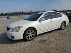 Nissan salvage cars for sale: 2008 Nissan Maxima SE