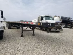 Salvage trucks for sale at New Braunfels, TX auction: 1997 Fontaine Flatbed TR