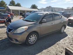 Nissan salvage cars for sale: 2012 Nissan Versa S