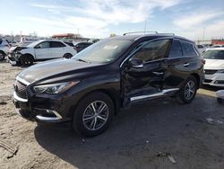 Salvage cars for sale at Cahokia Heights, IL auction: 2020 Infiniti QX60 Luxe