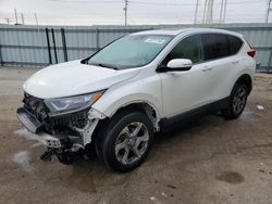 Salvage cars for sale from Copart Chicago Heights, IL: 2018 Honda CR-V EXL