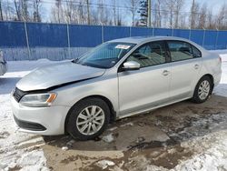 Salvage cars for sale at Moncton, NB auction: 2014 Volkswagen Jetta SE