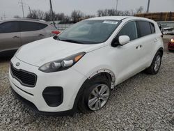 Salvage cars for sale at Columbus, OH auction: 2019 KIA Sportage LX