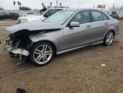 Salvage cars for sale from Copart Mercedes, TX: 2012 Mercedes-Benz C 250