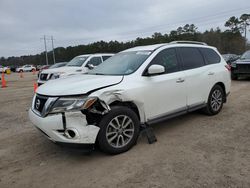 Salvage cars for sale at Greenwell Springs, LA auction: 2015 Nissan Pathfinder S