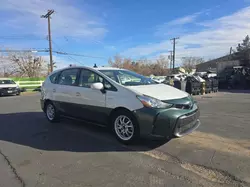 Salvage cars for sale at North Las Vegas, NV auction: 2015 Toyota Prius V