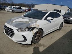 Salvage cars for sale at Spartanburg, SC auction: 2018 Hyundai Elantra SEL