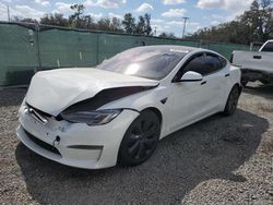 2021 Tesla Model S en venta en Riverview, FL