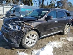 Salvage cars for sale at Hampton, VA auction: 2013 Dodge Durango Crew