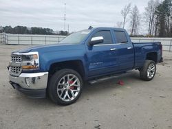 Salvage cars for sale at Dunn, NC auction: 2017 Chevrolet Silverado K1500 LT