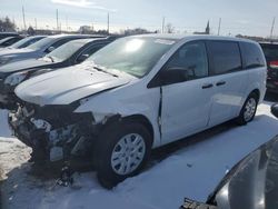 Salvage cars for sale at Dyer, IN auction: 2019 Dodge Grand Caravan SE