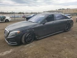 Salvage cars for sale at Laurel, MD auction: 2017 Mercedes-Benz S 550 4matic