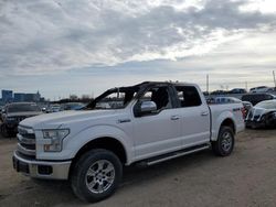 Salvage cars for sale at Des Moines, IA auction: 2017 Ford F150 Supercrew