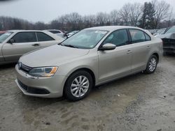 Salvage cars for sale at North Billerica, MA auction: 2013 Volkswagen Jetta Hybrid