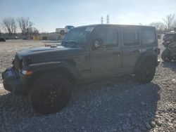 Salvage cars for sale at Barberton, OH auction: 2021 Jeep Wrangler Unlimited Sport