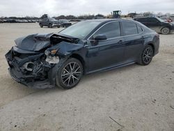 Salvage cars for sale at San Antonio, TX auction: 2021 Toyota Camry SE