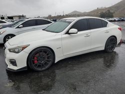 Salvage cars for sale at Colton, CA auction: 2017 Infiniti Q50 RED Sport 400