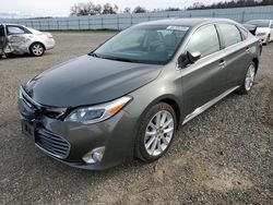 Salvage cars for sale at Anderson, CA auction: 2013 Toyota Avalon Base