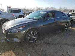 Salvage cars for sale at Louisville, KY auction: 2021 Hyundai Elantra Limited