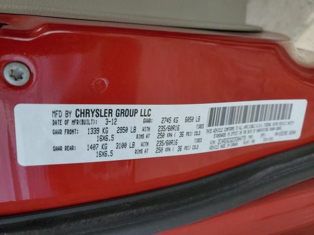 2012 Dodge Grand Caravan SXT