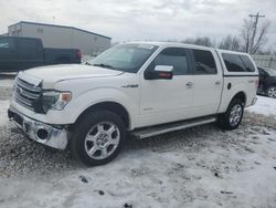 Salvage cars for sale at Wayland, MI auction: 2013 Ford F150 Supercrew