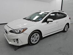 Salvage cars for sale at Wilmer, TX auction: 2017 Subaru Impreza Premium