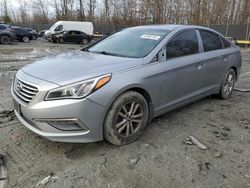 Salvage cars for sale at Waldorf, MD auction: 2015 Hyundai Sonata SE