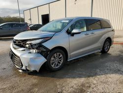 Salvage cars for sale at Apopka, FL auction: 2023 Toyota Sienna LE