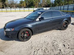 Salvage cars for sale at Fort Pierce, FL auction: 2012 Audi A4 Premium