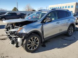 Salvage cars for sale at Littleton, CO auction: 2018 Toyota Rav4 Limited