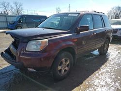 Salvage cars for sale at Lansing, MI auction: 2007 Honda Pilot EXL