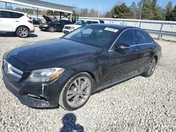 Salvage cars for sale at Memphis, TN auction: 2016 Mercedes-Benz C300