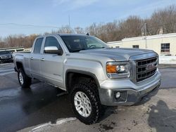 Salvage trucks for sale at North Billerica, MA auction: 2014 GMC Sierra K1500 SLE