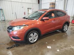 Salvage cars for sale at Franklin, WI auction: 2019 Honda HR-V EX