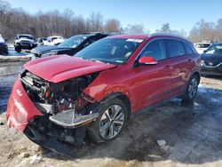 Salvage cars for sale at East Granby, CT auction: 2022 KIA Niro S