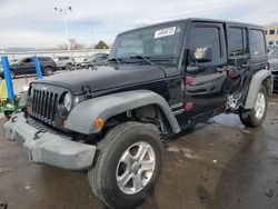 Jeep Wrangler Unlimited Sport salvage cars for sale: 2012 Jeep Wrangler Unlimited Sport