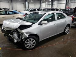 Salvage cars for sale at Ham Lake, MN auction: 2009 Toyota Corolla Base