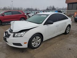 Salvage cars for sale at Fort Wayne, IN auction: 2013 Chevrolet Cruze LS